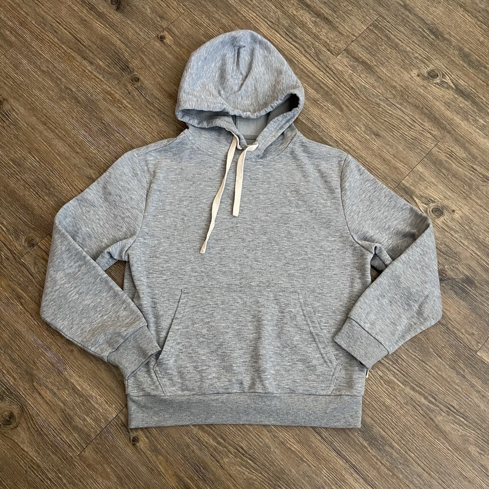 Ugg Hoodie Sweatshirt Gray Pullover Long Sleeve Pocket